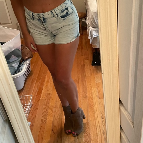 Brand new! Brown Suede Peep Toe Heels - Picture 6 of 12